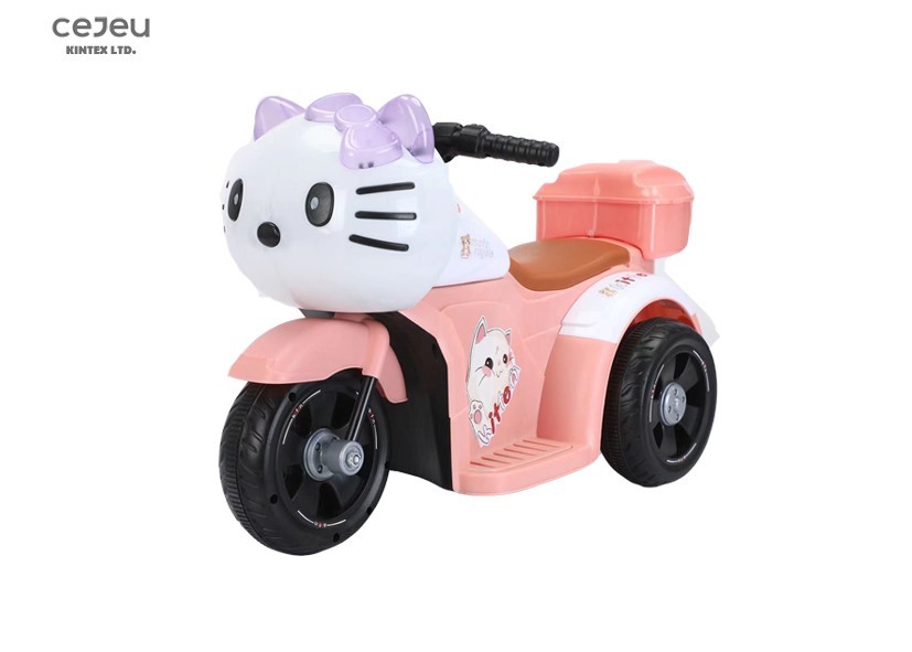Children's Electric Motorcycle Tricycle Child Toy car Baby Battery car-Yellow/Green/Pink