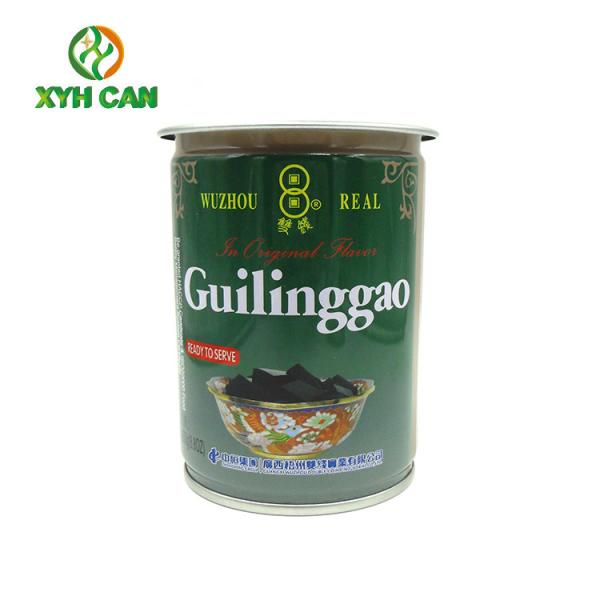 Beverage Tin Can Multi-Size Round Tin Containers For Food Packaging Glossy
