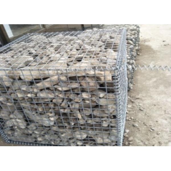 Galvanized Steel Gabion Baskets 2x1x1m Retaining Wall 280g/m2 Zinc