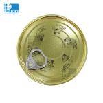 Triple Tight Lids Rings Customized Metal Tin Can Components