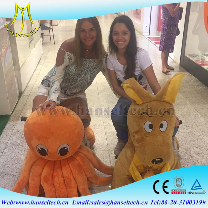 Hansel indoor park rides carousel and panda kiddie ride from guangzhou