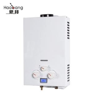 China 6L 1.56GPM LPG Gas Water Heater Instant Heating Tankless For Shower factory