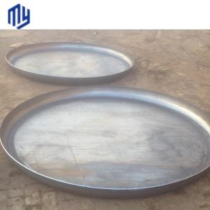 China Pressing Carbon Steel Flange Flat Dished Head End for Tanks Complete Certificate factory
