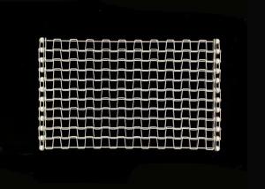 China Mesh 1&quot; × 1&quot; Metal Honeycomb Conveyor Belt For Fiber Laser factory