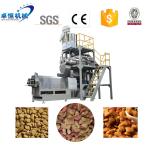 220V 380V 415V 440V Pet Food Extruder Dry Cat Food Making Machine with Delta