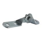 Blue White Zinc Galvanized Anti Vibration System Clamps Steel Fastener