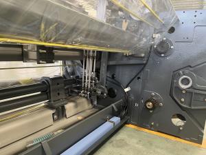 China Flat Fabric Weaving Machine 1200 RPM 360cm A Machine For Weaving Cloth factory