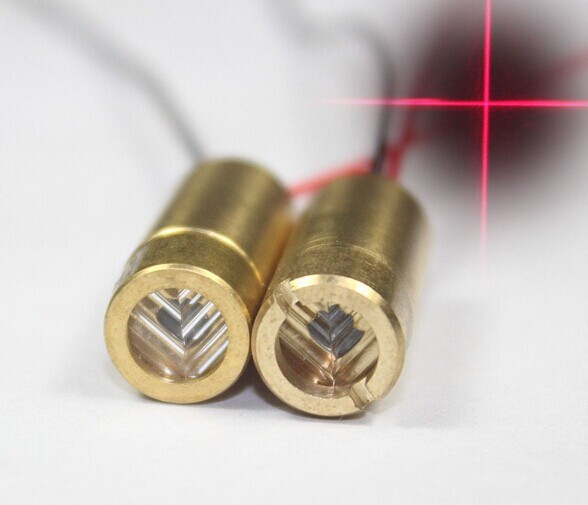 China Cheap 650nm red cross line laser module factory