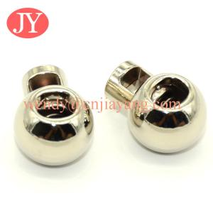 China jiayang High quality metal cord stopper cord end for clothing factory
