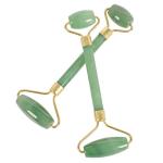 Green Aventurine Double Jade Roller