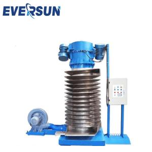 China Mining Industry Vertical Lifting Conveyor Vertical Screw Elevator For Ore Slag factory