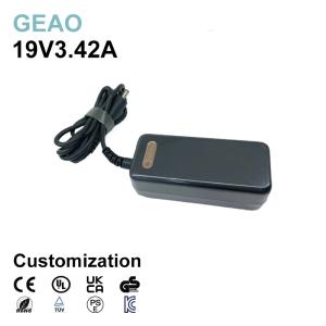 China 19V 3.42A Desktop Power Adapter For Foam Machine Christmas Tree Fan Reliable Provider factory