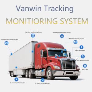 Professional 4CH 1080P MDVR For Trucks With 7" Monitor 4G/GPS Waterproof Camera