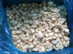 2*2cm IQF Mushrooms , Frozen Cultivated Pleurotus Eryngii Quarter Cut