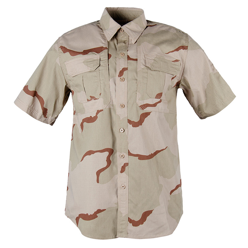 Formal Style Short Sleeve Outdoor Training Uniform Breathable and Suitable for Active