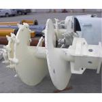 Carbon Steel Rock Drilling Auger With Bullet Teeth , Rock Auger