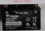 Lead Acid AGM Motorcycle Battery 12V 10Ah Yuasa YT12A-BS Replacement For All