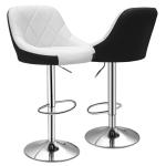 Commercial Furniture ALINUNU Adjustable Counter Height Swivel Barstools for