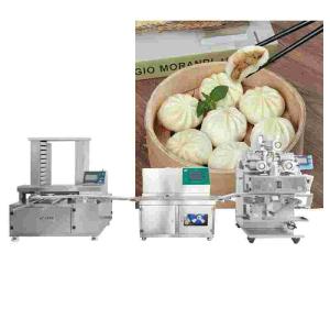 China 200PPM Baozi Making Machine Automatic Steamed Stuffed Bun Machine factory