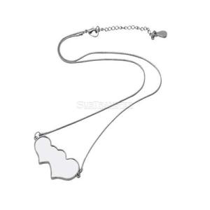 China Sublimation Jewelry Blanks Photo Necklace For Sublimation factory