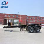 JOST 28Tons Heavy Duty Dump Semi Trailer 2 Axle 3 Axle 20ft 40ft Tipping