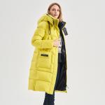 FODARLLOY 2022 new winter plus size warm women's coat long hooded cotton-padded