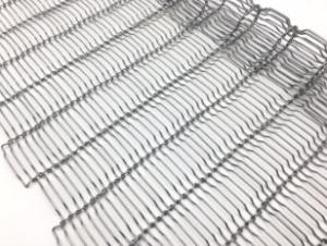 China Stainless Steel Flat Flex Driven Oven Conveyor Belt Metal Wire For Cooling Cake factory