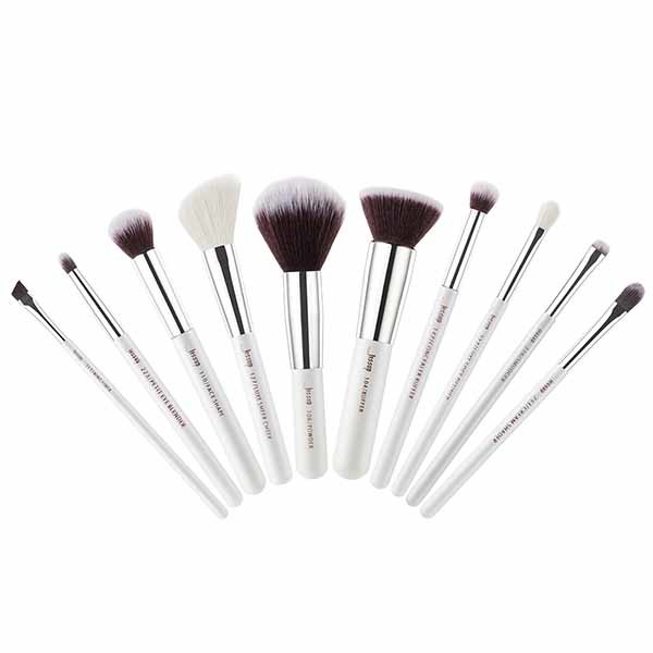 Precise Soft Bristles Natural Makeup Brushes Set For Face And Eyes