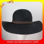 2272 hot sale wide brim floppy hats wholesale for ladies,100% Australia wool
