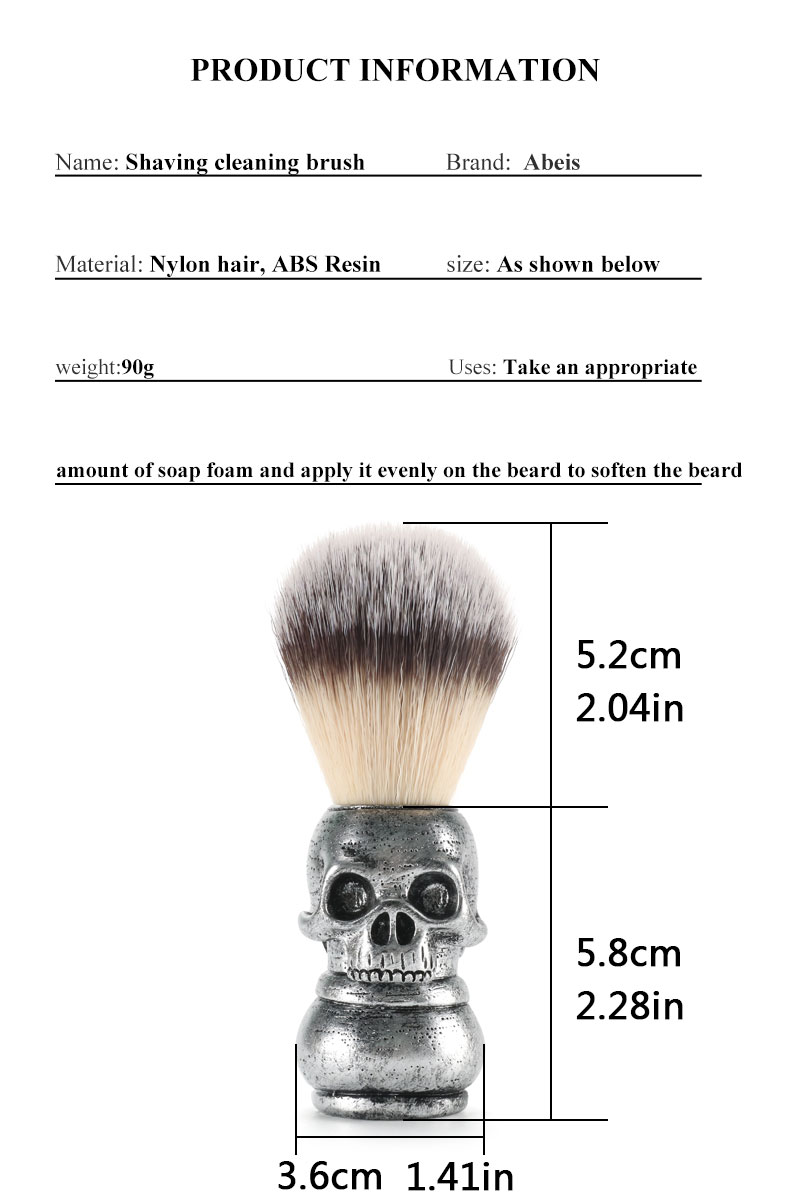 Light Weight Custom Logo Beard Brush Set For Luxurious Shaving Experience