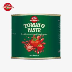 China 210g Tomato Paste Consistently Meets International Quality ISO HACCP BRC And FDA factory