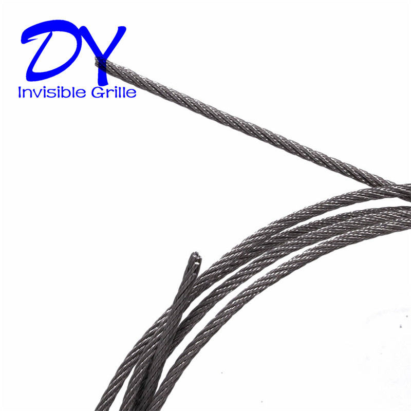 Tolerance 316 Wire Balcony Invisible Grille Modern Design Wire For Balcony