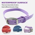 Amazon hot sale anti-fouling and waterproof PVC dog collar and leash set for