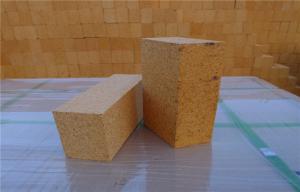 China High Temperature Fireclay Brick , Glass Furnace Lining Insulated Fire Brick factory