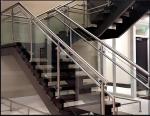 Tempered Glass Balcony Railing Fencing Slim Profile for High Rise Apartment