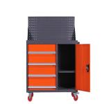 Stainless Steel ISO14001 Mobile Tool Cabinets , 0.6mm Steel Tool Storage