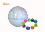 Peaches Bubble Kids Surprise Bath Bombs Organic Assorted Toys Gift set