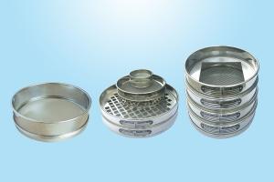 China Particle Filter Laboratory Test Sieves , Bright Stainless Steel Test Sieve factory