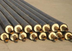 China Direct Buried Steel Dn325 Polyurethane Foam Pipe For Hot And Chilled Water factory
