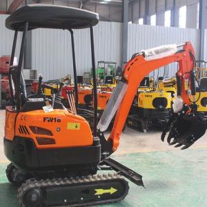 China Internal Combustion Drive Micro Mini Excavator Ramming Hydraulic Crawler factory