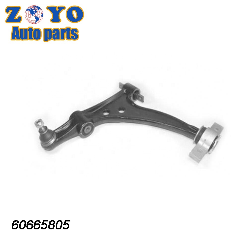 60665805 Car Suspension Parts Forged Right Front Lower Control Arm For Alfa Romeo 166 2007