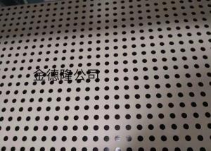 China Stainless Steel 304 Perforated Mesh Sheet 304 Stainless Steel Perforated Round Hole Mesh Sheet Perforated Metal factory