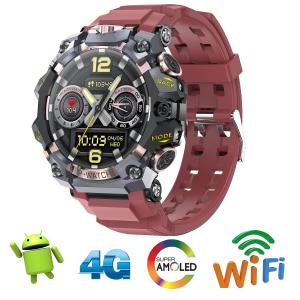 China Outdoor 4G Smart Watch Smart Watch Fitness Tracker Android 8.1 OS With Global Frequency Bands factory