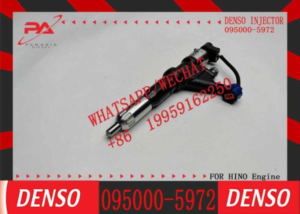 Construction Machinery Parts High Precision Diesel Fuel Injector 095000-5972