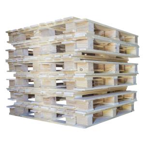 China Renewable Wood Heat Treated Wooden Pallet Sturdy Wooden Transport Pallets factory