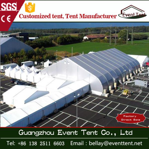 Airplane Aircraft Hangar Tent Curved PVC Cover Roof A Shape Tent Long Service