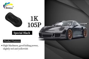 China Good Weatherability 1K Super black Auto Paint ODM OEM Car Refinish Paint factory
