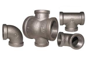 China Galvanized High Precision Malleable Iron Elbow 1/2 Inch Npt 90 Degree Pipe Fittings factory
