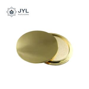 China 70-80mm Gold Candle Lid Cover Multifunctional Anti Rusting Recyclable factory