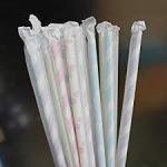 2019 hot sale disposable colorful drinking paper straws